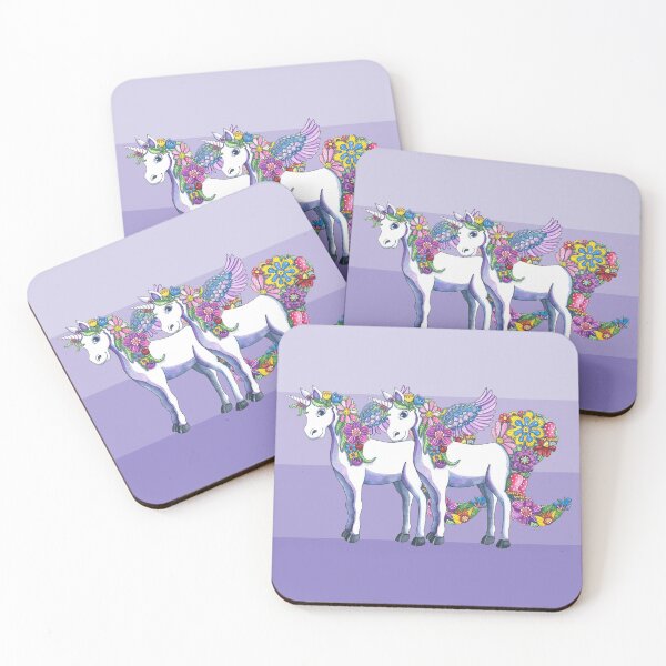 Item preview, Unicorn Twins designed and sold by ShelleyYlstArt.