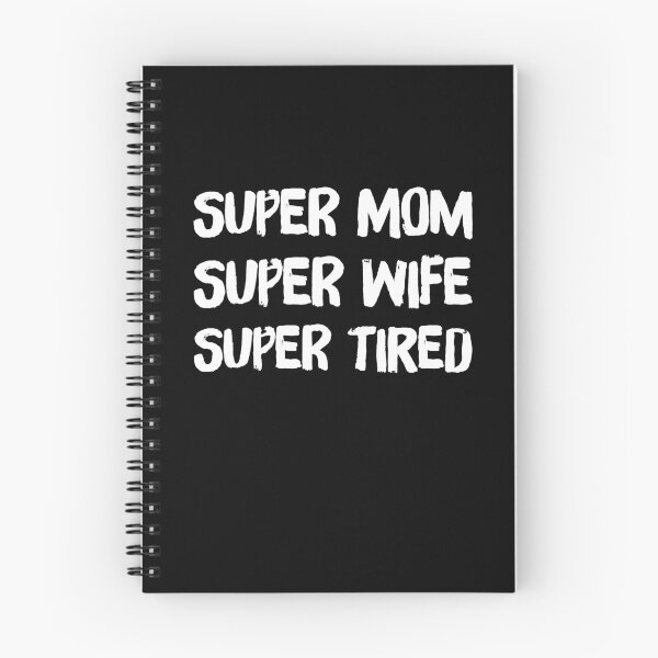Artikelvorschau, Super Mutter super Frau super müde entworfen und verkauft von Captain Mood.