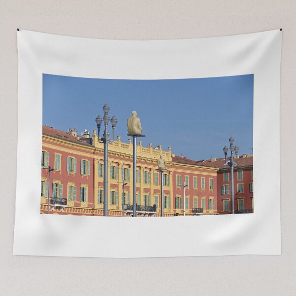 Item preview, Massena Place and statues in Nice France designed and sold by goceris.