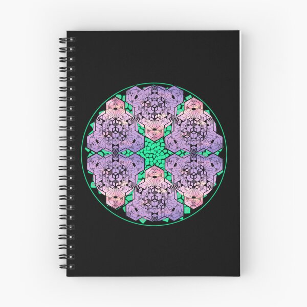 Item preview, Purple Sky Cube Mandala Star & CircleVisions (G'ish) designed and sold by createVisions.