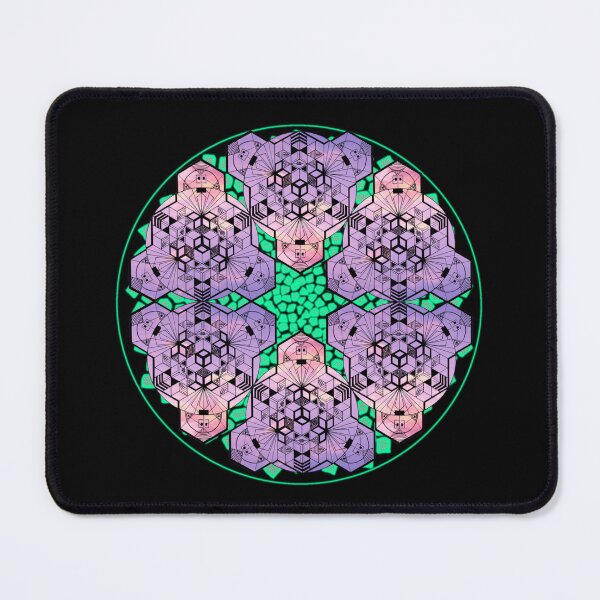 Item preview, Purple Sky Cube Mandala Star & CircleVisions (G'ish) designed and sold by createVisions.