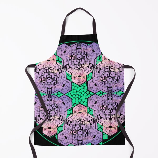 Item preview, Purple Sky Cube Mandala Star & CircleVisions (G'ish) designed and sold by createVisions.