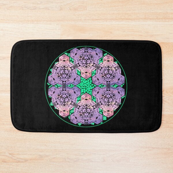 Item preview, Purple Sky Cube Mandala Star & CircleVisions (G'ish) designed and sold by createVisions.