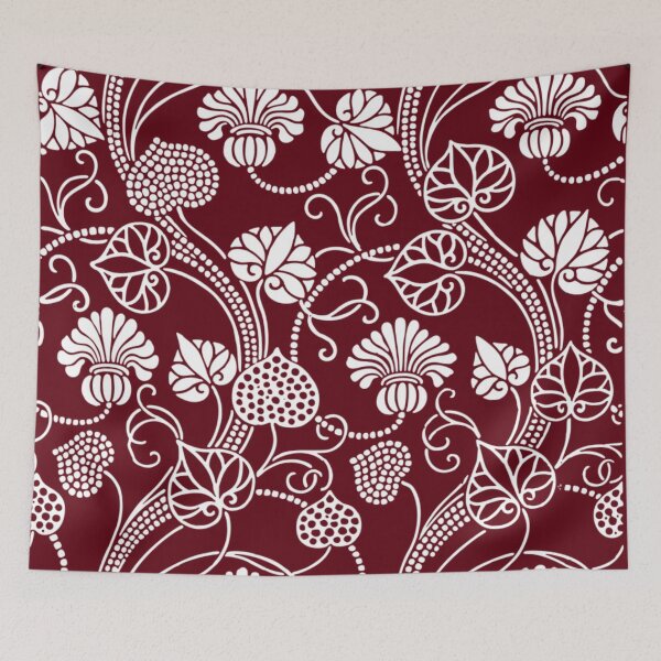 Item preview, Scrolling Leaves and Vines designed and sold by TotallyRetroArt.