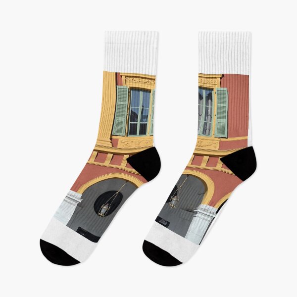 Item preview, Old building detail on the Massena Place Nice France designed and sold by goceris.