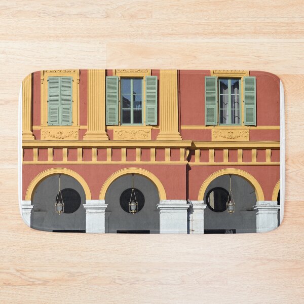 Item preview, Old building detail on the Massena Place Nice France designed and sold by goceris.