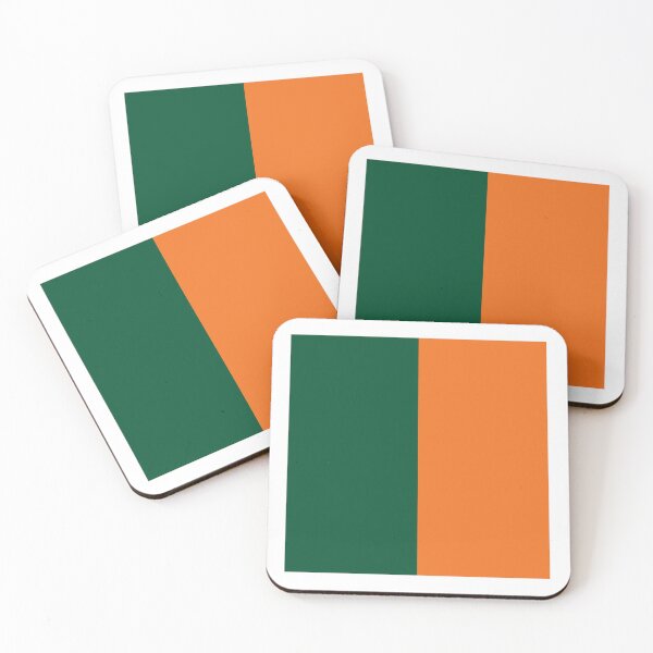 Item preview, Miami University Law Main Colors Coasters (Set of 4)  designed and sold by KohenMarch.