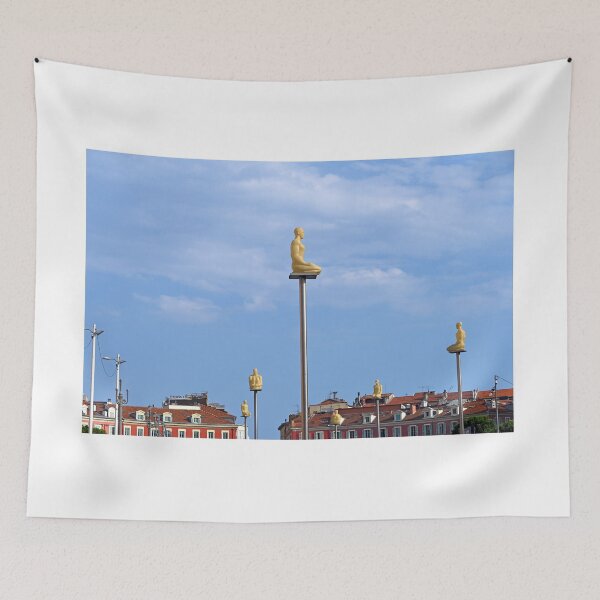Item preview, Sculptures in the Massena Place Nice France designed and sold by goceris.