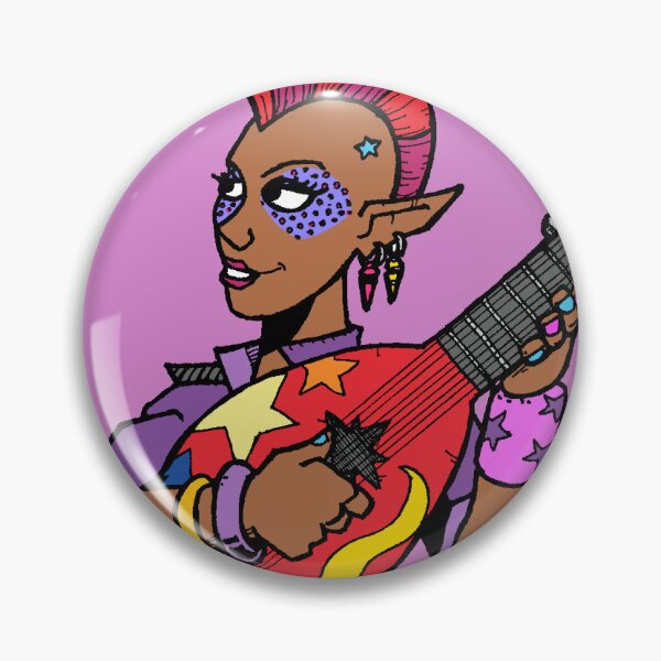 Item preview, Truly Outrageous Elf Bard designed and sold by thekelvingreen.