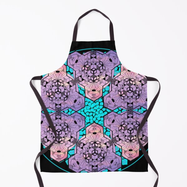 Item preview, Purple Sky Cube Mandala Star & CircleVisions (T) designed and sold by createVisions.