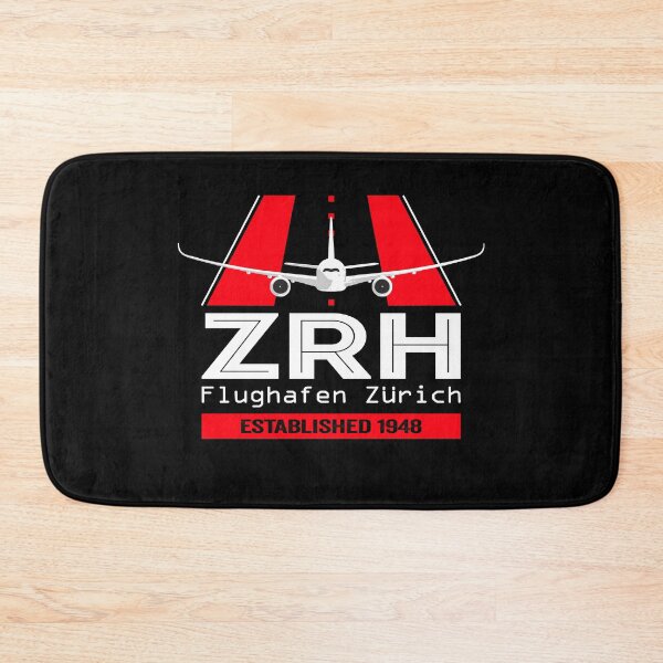 Item preview, ZRH Zurich Airport Switzerland - Plane Design designed and sold by FouDeeziner.