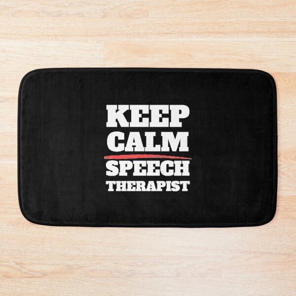 Item preview, Keep Calm Speech Therapist designed and sold by Joy Poddar.