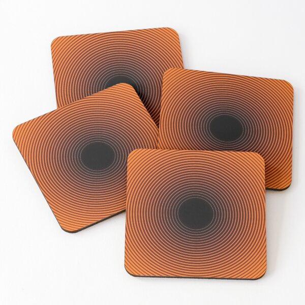 Item preview, Black Hole (orange abstract)  designed and sold by fudgecream.