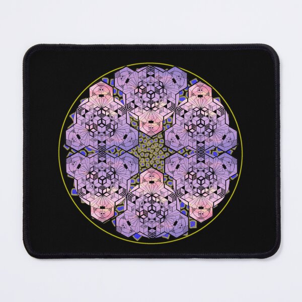 Item preview, Purple Sky Cube Mandala Star & CircleVisions (Y&P) designed and sold by createVisions.