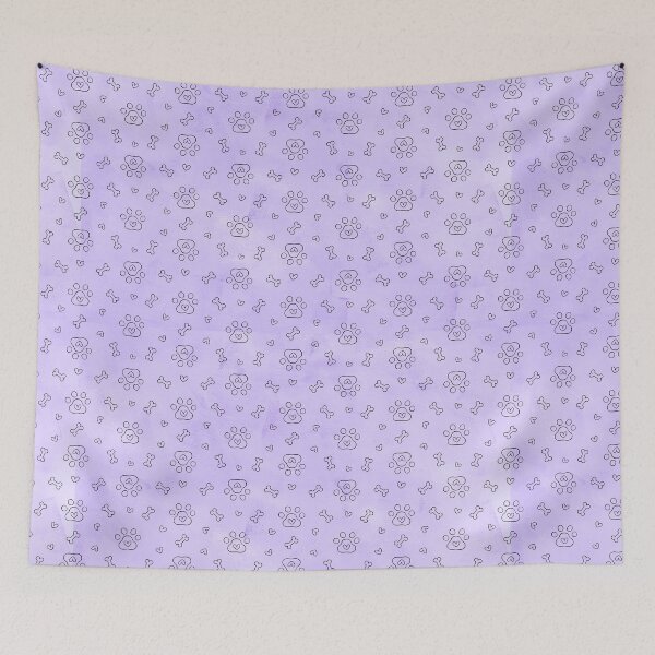 Item preview, Purple Grunge Paw Print designed and sold by GWTF-Designs.