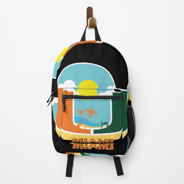 University of outlet miami backpack