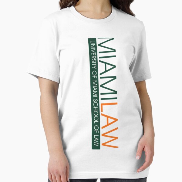 Vista previa del artículo con la obra «Camiseta sin mangas con espalda de nadadora de la Facultad de Derecho de la Universidad de Miami», diseñado y vendido por KohenMarch.