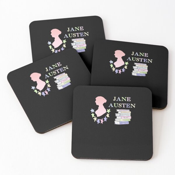 Item preview,  Jane Austen Book Stack Pride and Prejudice Quotes Romantic Novel designed and sold by TopTeeShop.