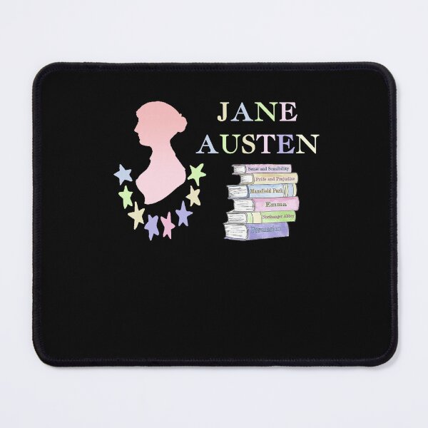 Item preview, Jane Austen Book Stack Pride and Prejudice Quotes Romantic Novel designed and sold by TopTeeShop.