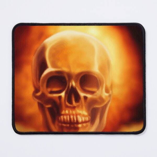 Item preview, Skull on fire artwork designed and sold by DopeDesign111.