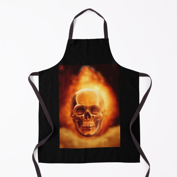 Item preview, Skull on fire artwork designed and sold by DopeDesign111.