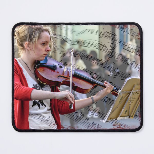 Item preview, Street busker violinist  designed and sold by indiafrankk.