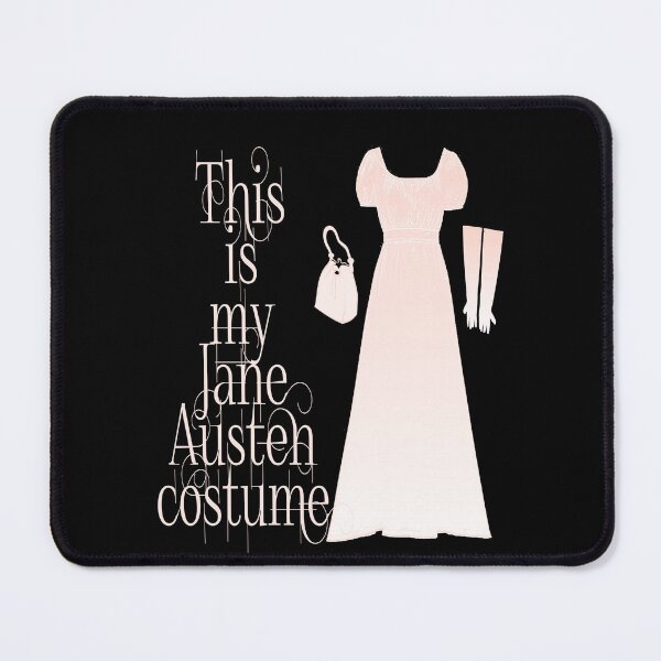 Item preview, Funny Jane Austen Pride and Prejudice Quotes Regency Dress Costume Romantic Novel designed and sold by TopTeeShop.