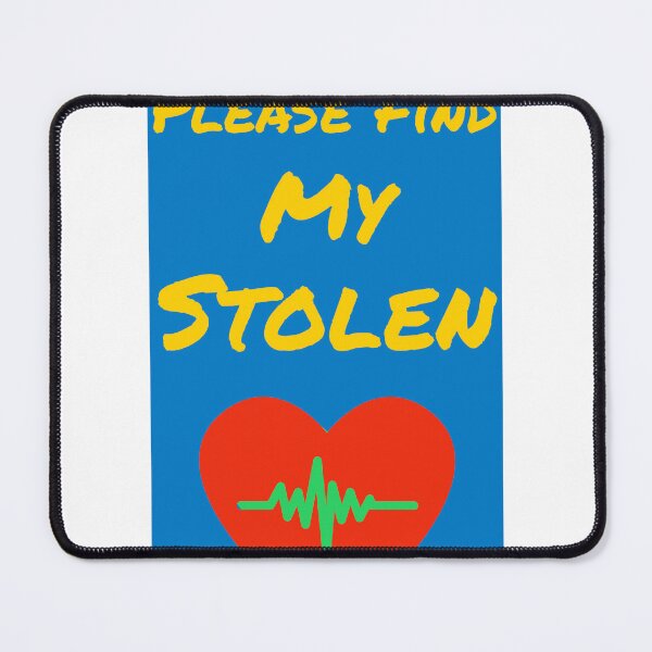 Item preview, Please Find My Stolen Heart Love Break Up Text designed and sold by RiyonArts.