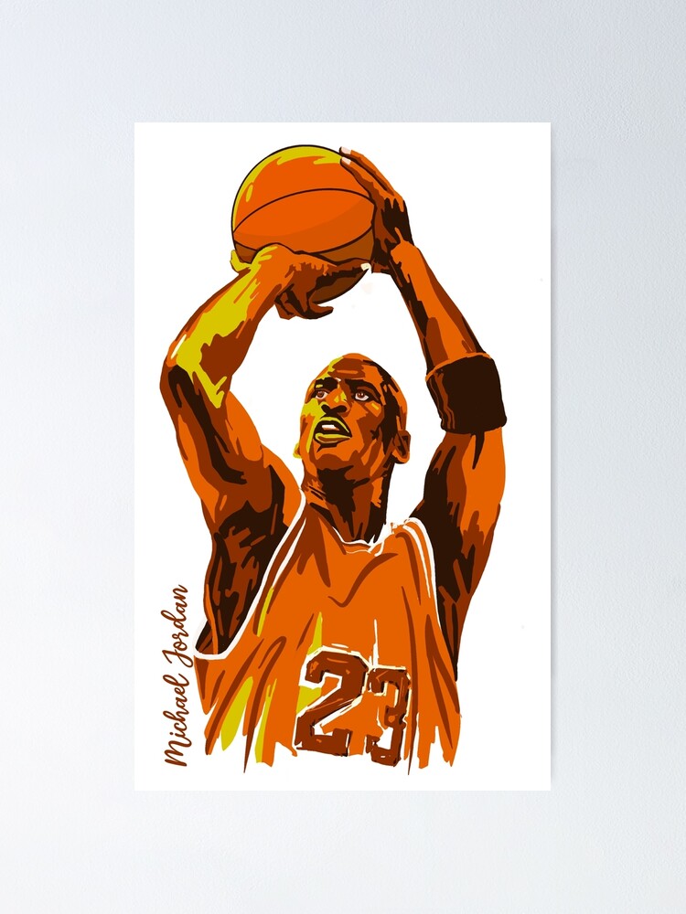 "Michael Jordan Wall Art, Michael Jordan Wall Decor " Poster for Sale
