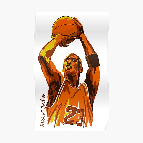 "Michael Jordan Wall Art, Michael Jordan Wall Decor " Poster for Sale
