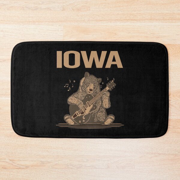 Item preview, Bear With Guitar Iowa designed and sold by hurseslossb.