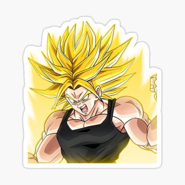 Future Trunks Imperfect Cell Saga Dragon Ball Super - Dragon Ball Gt Kid Goku  Pan Trunks - Sticker