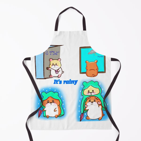 Item preview, Hamster | Hamster Lover - It's rainy v1 designed and sold by FennyWijayaMomo.