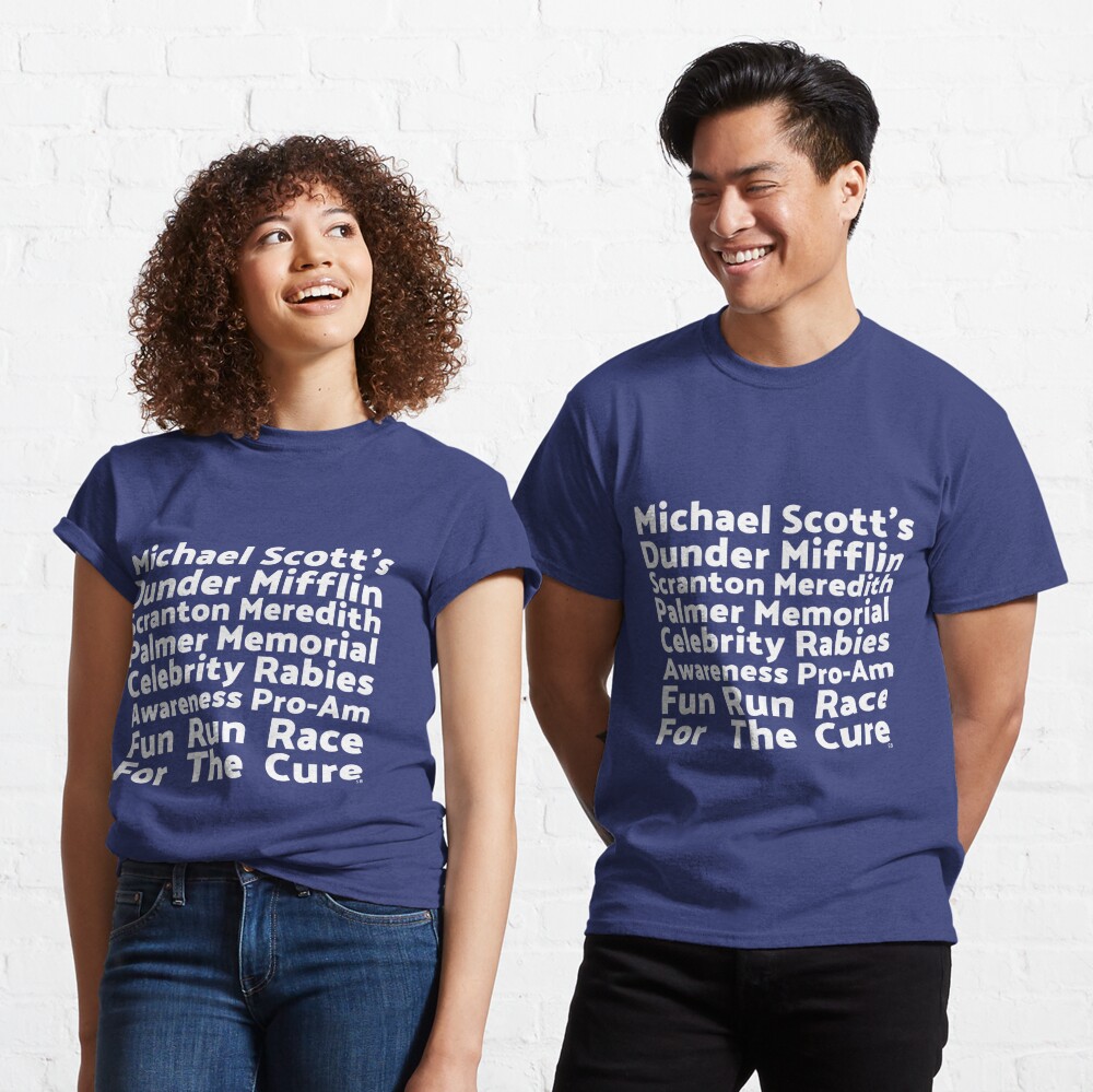 michael scott run for the cure shirt