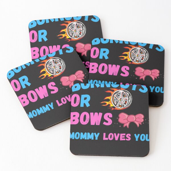 Item preview, Bows Or Burnouts Mom Loves You Gender Reveal Baby Party Premium  designed and sold by JASONDAVONNE.