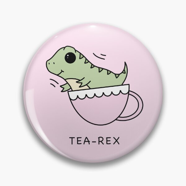 Item preview, Tea-Rex (Jurassic Puns collection) designed and sold by Knock-Em-Dead.