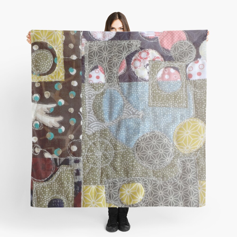 Pebble Beach #3 Scarf