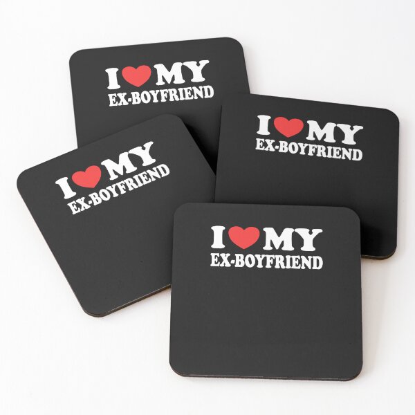 Item preview, I Love My Ex-Boyfriend Funny Gift Valentines Day designed and sold by Zaraharding.