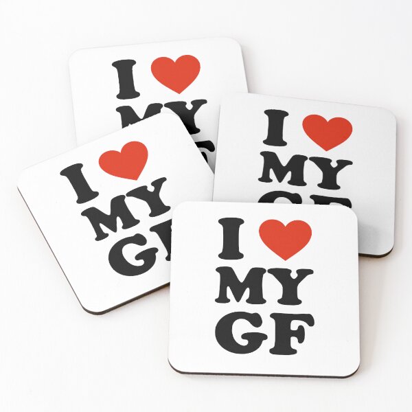 Item preview, I Love My Gf, I Love My Girlfriend designed and sold by Zaraharding.