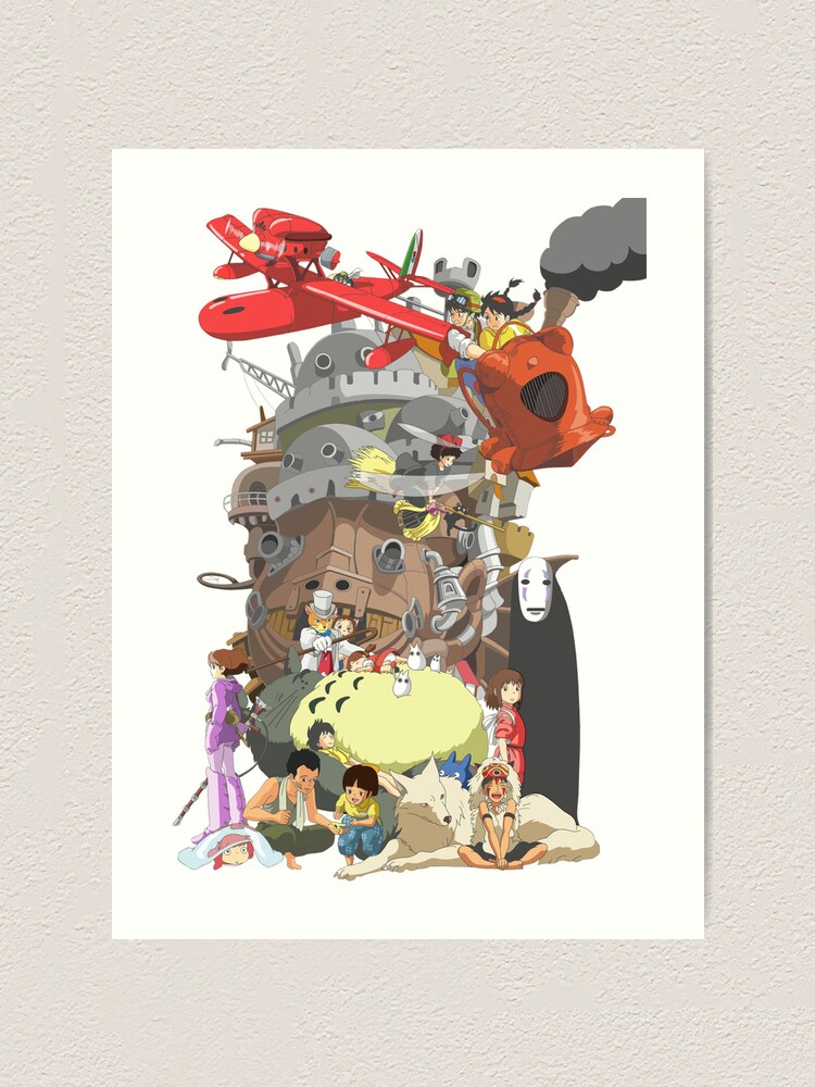 "Ghibli Museum Studio Ghibli Poster Anime" Art Print for Sale by