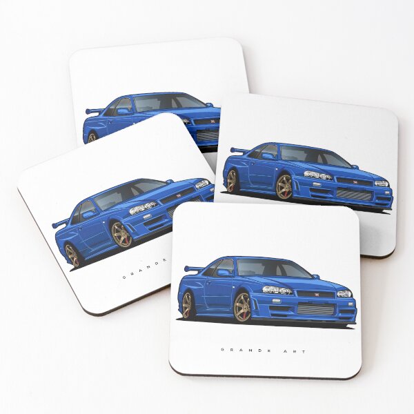 Item preview, Nissan Skyline R34 GT-R designed and sold by -GrandeArt-.