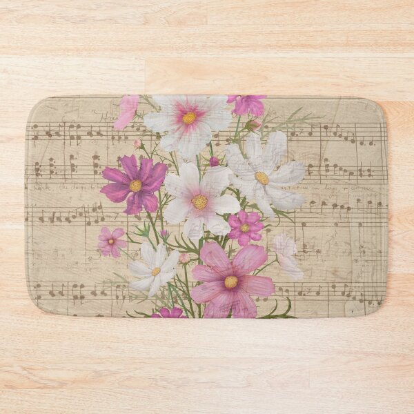 Item preview, romantic pink bouquet of flowers on a vintage book designed and sold by Beeroclock.