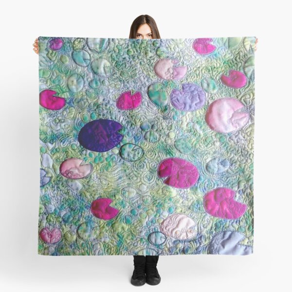 Water Lillies #1 Scarf