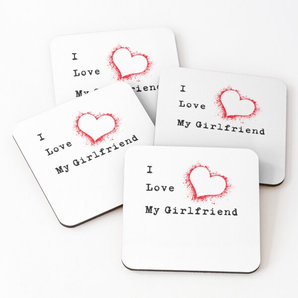 Item preview, i love my girlfriend designed and sold by Zaraharding.
