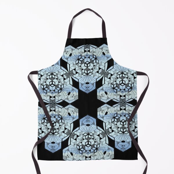 Item preview, Mountain Range Cube Mandala Star designed and sold by createVisions.
