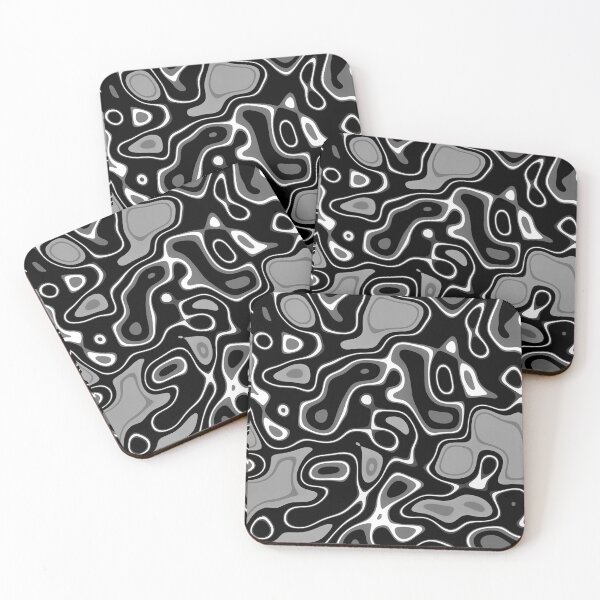 Item preview, Groovy Black and Whites designed and sold by caffin8ed.