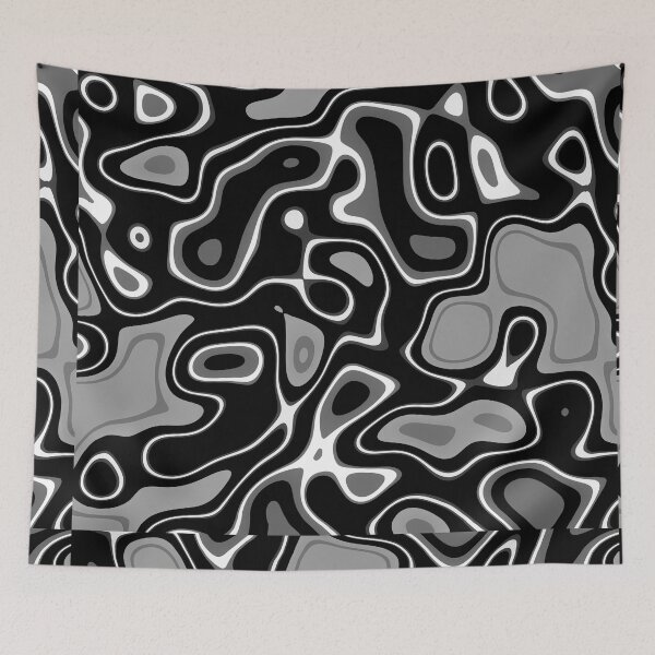 Item preview, Groovy Black and Whites designed and sold by caffin8ed.
