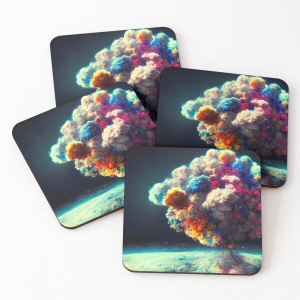 Item preview, colorful explosion designed and sold by Johnny  Winter.