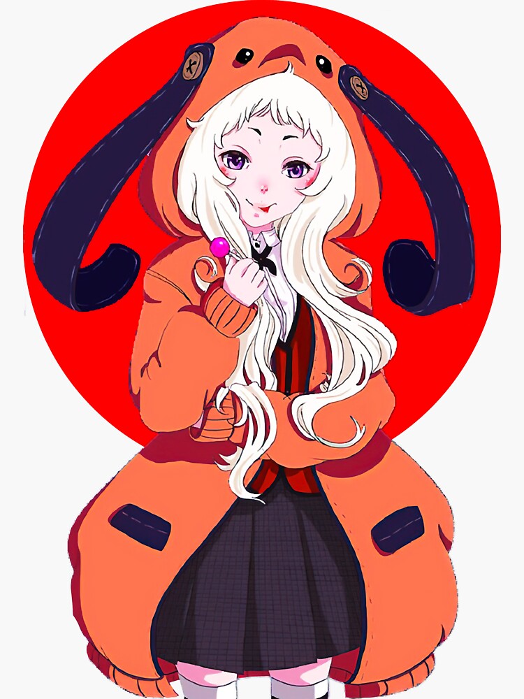 Kakegurui Runa Yomozuki Sexy Hentai Anime Sticker For Sale By