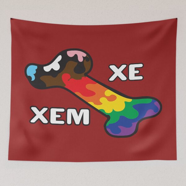 Item preview, Pride In My Bones Pronouns Xe/Xem  designed and sold by BiOurPride.
